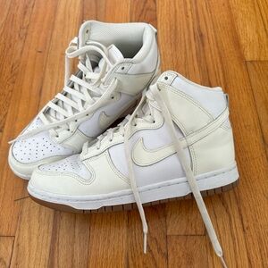 NIKE Dunk Hi Rebel leather high-top sneakers women